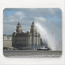 Liver Building Liverpool - Mousepad Muismat