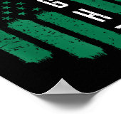 Liver Cancer Awareness Primary Hepatic American Fl Poster (Hoek)