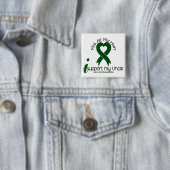 LIVER CANCER Ik steun mijn oom Vierkante Button 5,1 Cm (In situ)