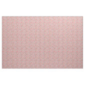 Liver Dalmatian dog roze florals Stof (Yard (91,4 cm))