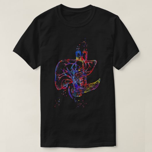 Liver human organs liver art liver anatomy human l t-shirt (Design voorkant)