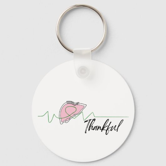Liver Thankful Sleutelhanger (Voorkant)
