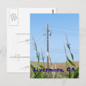 Livermore Briefkaart (Voorkant / Achterkant)