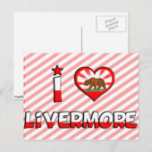 Livermore, CA Briefkaart (Voorkant / Achterkant)