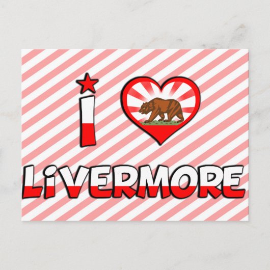 Livermore, CA Briefkaart (Voorkant)