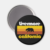 Livermore, Californië Magneet (Voorkant / Achterkant)