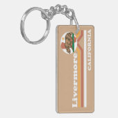  Livermore Californië Sleutelhanger (Voorkant Links)