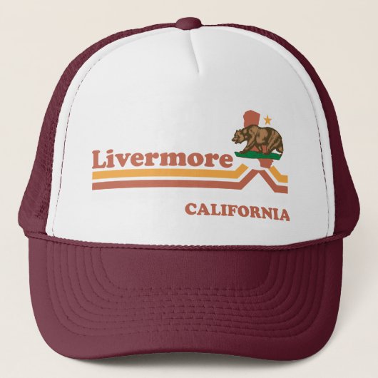  Livermore Californië Trucker Pet (Voorkant)