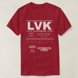 Livermore Municipal Airport LVK T-shirt