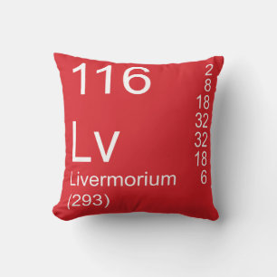 Livermorium Kussen