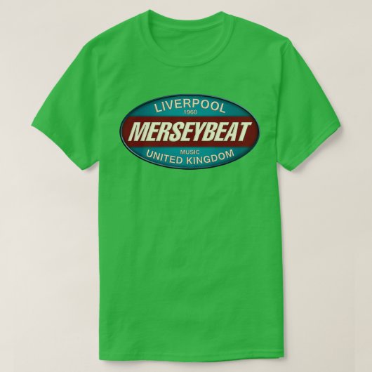  Liverpool 1960 Merseybeat Verenigd Koninkrijk T-shirt (Design voorkant)