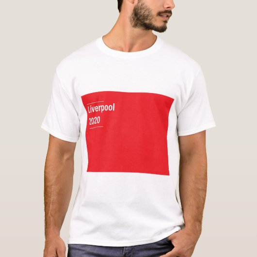 Liverpool 2020 Premier League T-shirt (Voorkant)