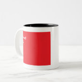 Liverpool 2020 Premier League Tweekleurige Koffiemok (Voorkant links)