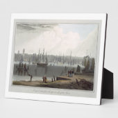 Liverpool, aan de andere kant van de riv fotoplaat (Zijkant)