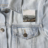 Liverpool, aan de andere kant van de riv vierkante button 5,1 cm (In situ)