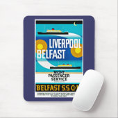 Liverpool - Belfast Ferry Muismat (Met muis)