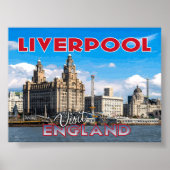 Liverpool, bezoek Engeland... Poster (Voorkant)