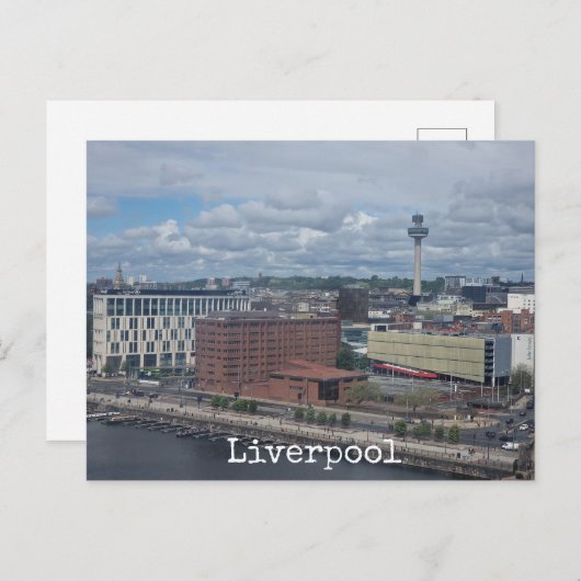 Liverpool Briefkaart (Voorkant / Achterkant)