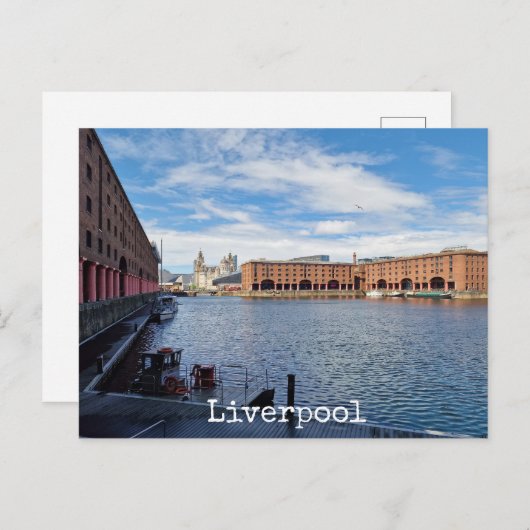Liverpool Briefkaart (Voorkant / Achterkant)