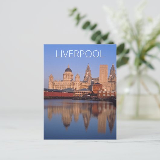 Liverpool Briefkaart (Staand voorkant)