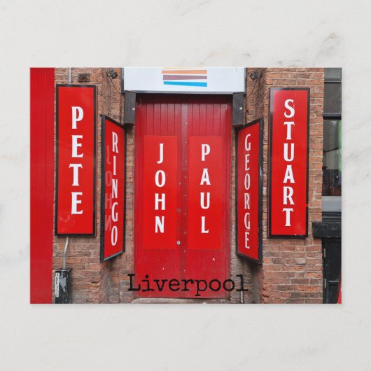 Liverpool Briefkaart (Voorkant)