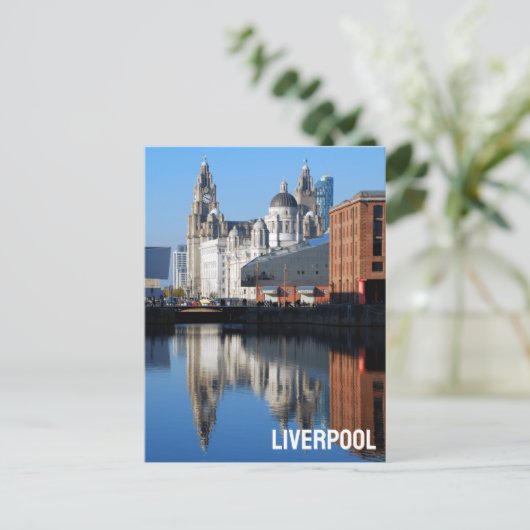 Liverpool Briefkaart (Staand voorkant)