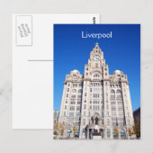 Liverpool Briefkaart (Voorkant / Achterkant)
