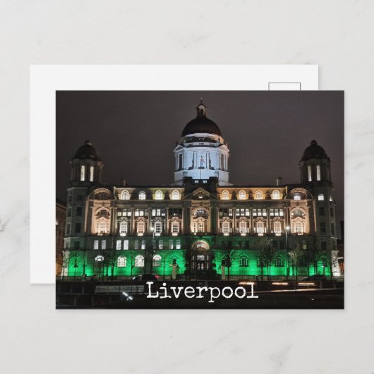 Liverpool Briefkaart (Voorkant / Achterkant)