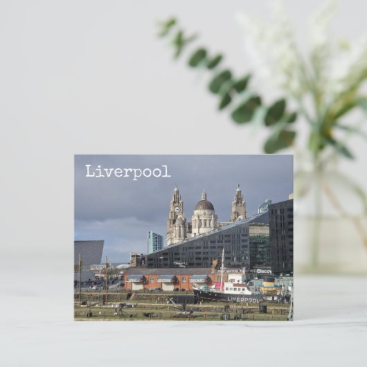 Liverpool Briefkaart (Staand voorkant)