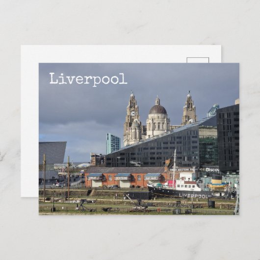 Liverpool Briefkaart (Voorkant / Achterkant)