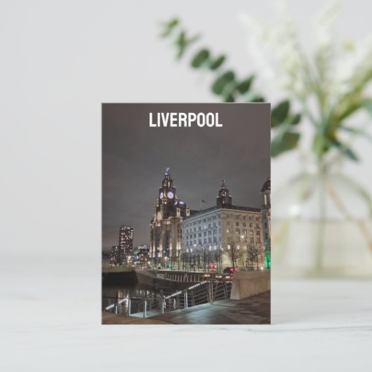 Liverpool Briefkaart (Staand voorkant)