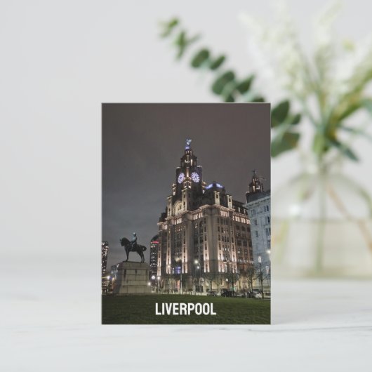 Liverpool Briefkaart (Staand voorkant)