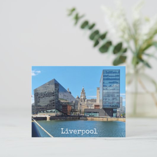 Liverpool Briefkaart (Staand voorkant)