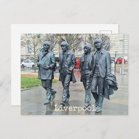 Liverpool Briefkaart (Voorkant / Achterkant)
