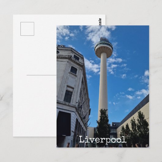 Liverpool-Briefkaart Briefkaart (Voorkant / Achterkant)