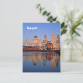 Liverpool-briefkaart Briefkaart (Staand voorkant)
