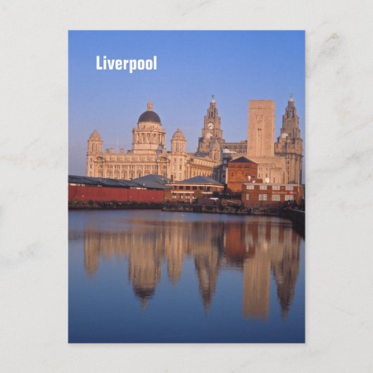 Liverpool-briefkaart Briefkaart (Voorkant)