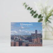 Liverpool-Briefkaart Briefkaart (Staand voorkant)