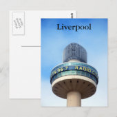 Liverpool-Briefkaart Briefkaart (Voorkant / Achterkant)