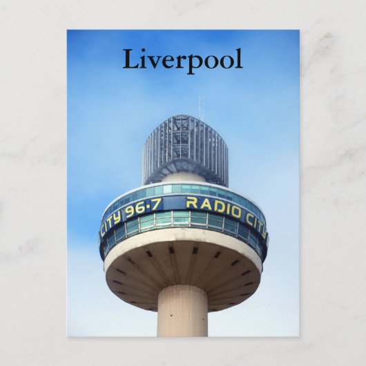 Liverpool-Briefkaart Briefkaart (Voorkant)