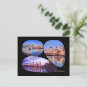 Liverpool-Briefkaart Briefkaart (Staand voorkant)