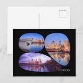 Liverpool-Briefkaart Briefkaart (Voorkant / Achterkant)
