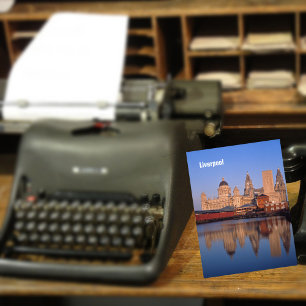 Liverpool-briefkaart Briefkaart