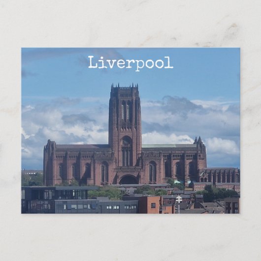 Liverpool-Briefkaart Briefkaart (Voorkant)