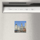Liverpool city skyline, Engeland, Verenigd Koninkr Magneet (Insitu (Vaatwasser))