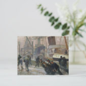 Liverpool Dockers in Dawn, 1903 Briefkaart (Staand voorkant)