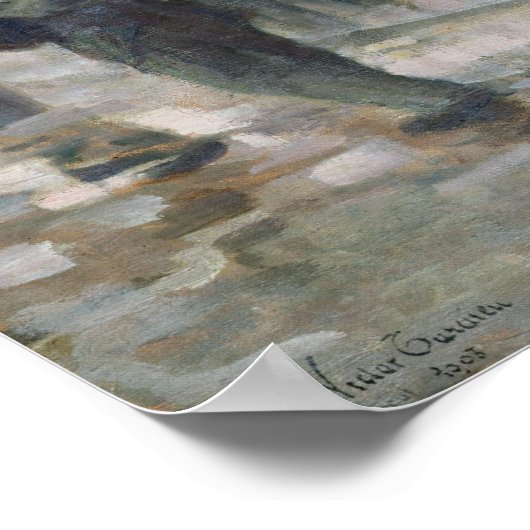 Liverpool Dockers in Dawn, 1903 Poster (Hoek)