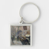 Liverpool Dockers in Dawn, 1903 Sleutelhanger (Voorkant)