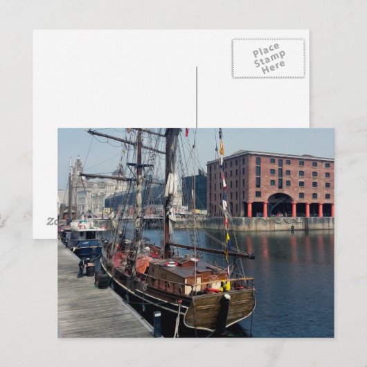 Liverpool Docklands Briefkaart (Voorkant / Achterkant)