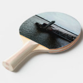 Liverpool docks tafeltennisbatje (Voorkant Gekanteld)